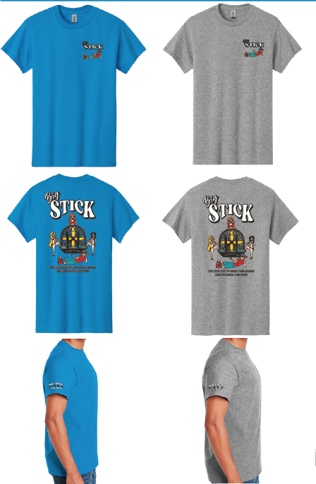 Big Stick Rudder Wiggle T-Shirt